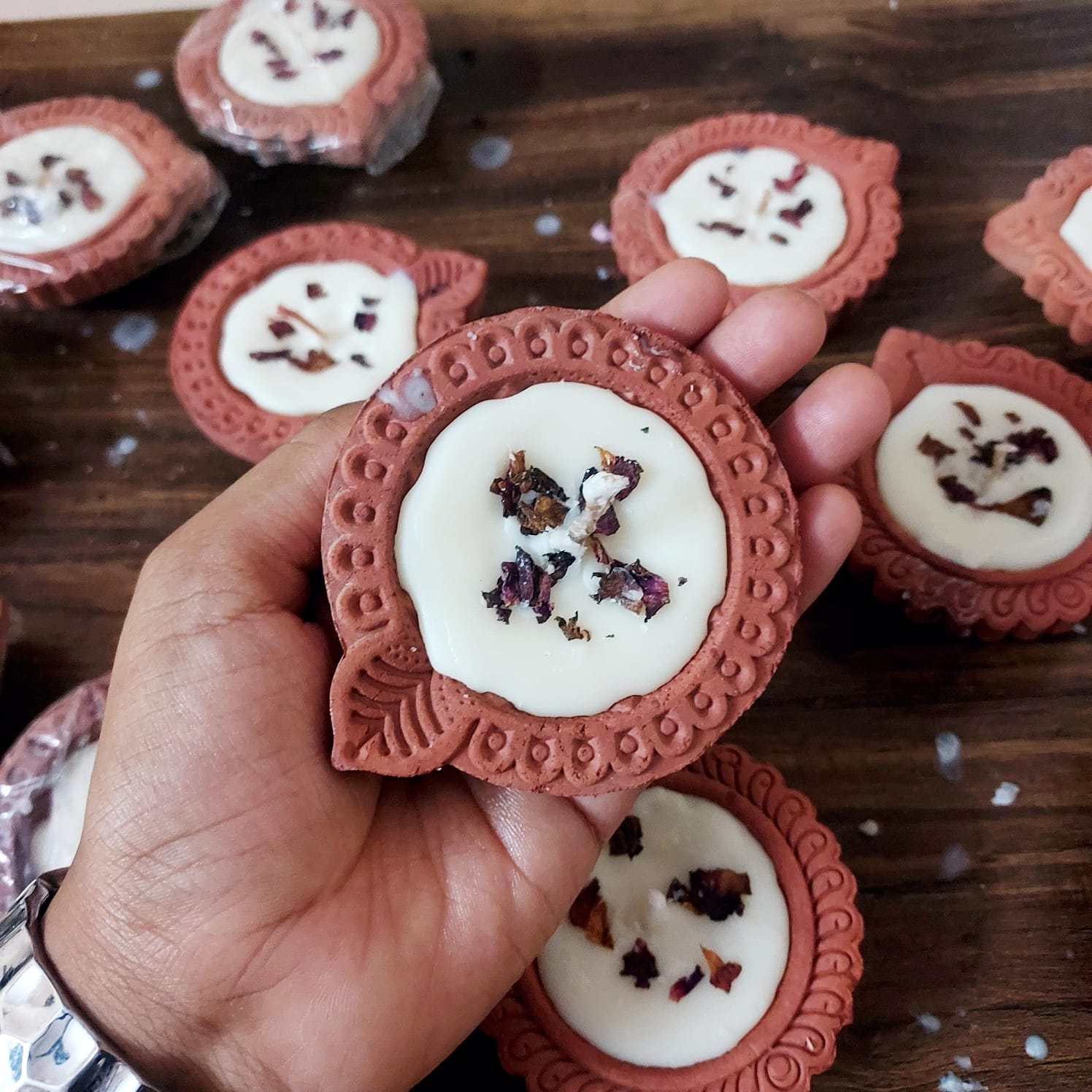 Diya candle-Festive candle (Set of 12)