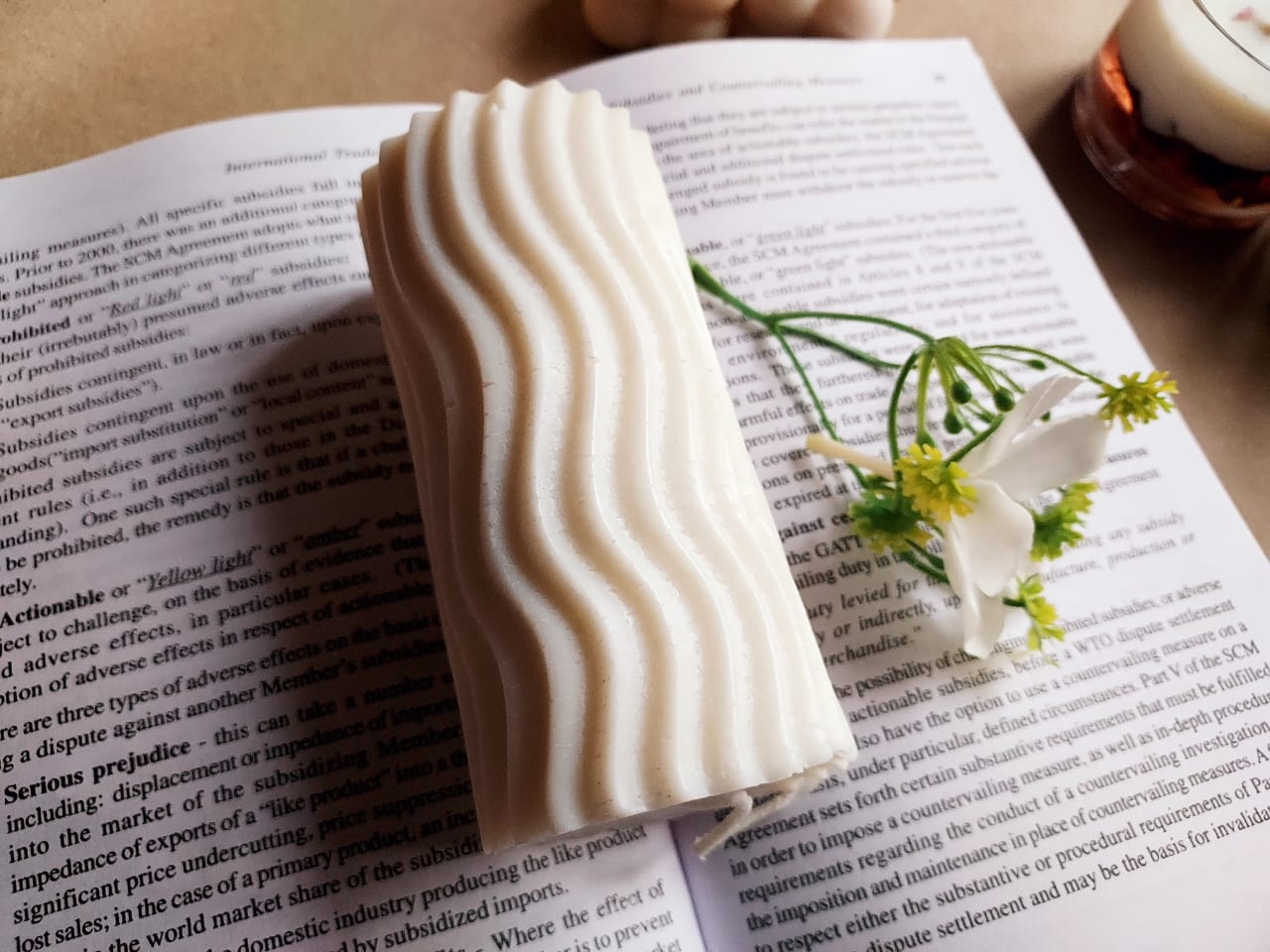 Pillar candle Pack of 2