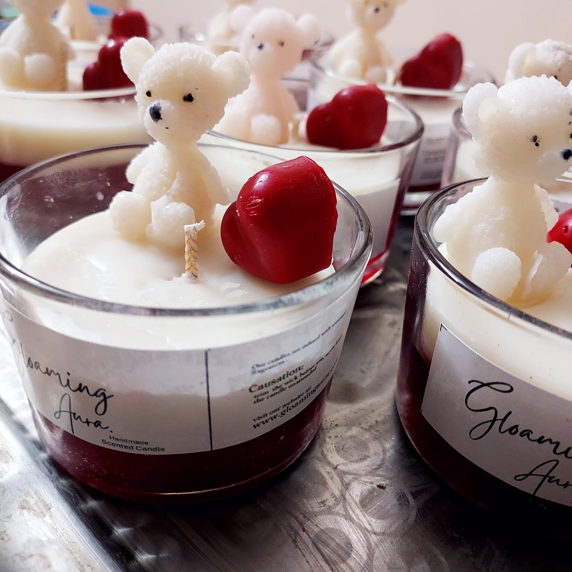 Teddy Candle