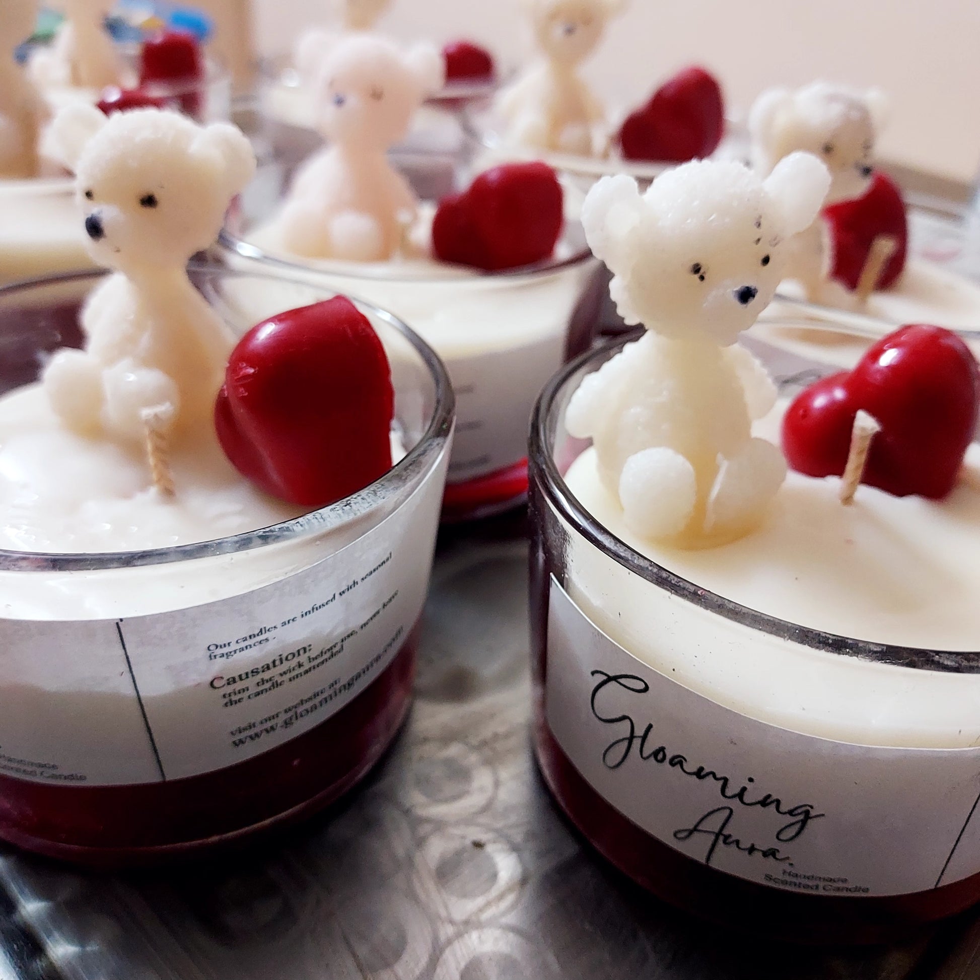 Teddy Candle